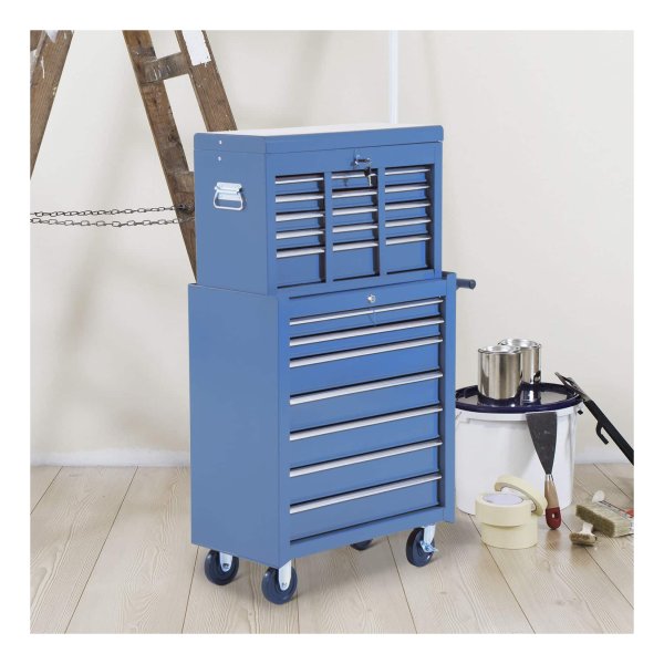 Werkplaatskar - Robuust - Ruim - Blauw