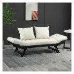 Slaapbank - ComfortDream - Verstelbare rugleuning - Crèmekleurig