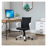 Bureaustoel - ComfortPro - Hoogteverstelling - Kantelfunctie - Zwart