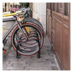 Fietsopslagrek - BikeXtreme - Wandmontage - Weerbestendig - Zilverkleurig