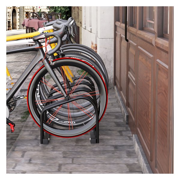 Fietsopslagrek - BikeXtreme - Wandmontage - Weerbestendig - Zilverkleurig