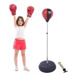 Boksbal - PowerFit - Verstelbare Hoogte - Rood