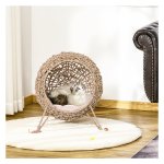 Kattenmand - LuxeKatten - Kattenhol - Verhoogde voeten - Naturel