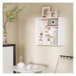 Wandplank - ModernHome - Vier vakken - Wit