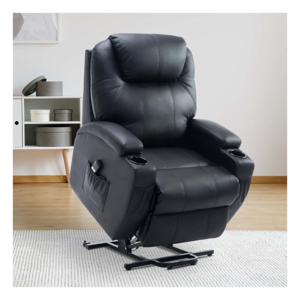 TV-fauteuil - Relax Deluxe - Verstelbaar - Zwart