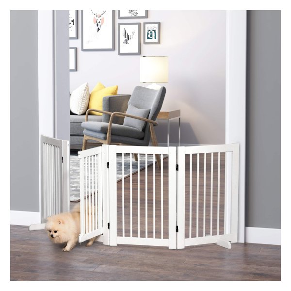 Hondenkennel - Robuuste Hondenhut - Inklapbare Deuren - Wit