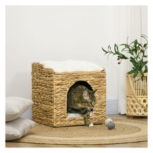 Kattenhuisje - Luxe Purrfect Pets - 2 verdiepingen - Bruin