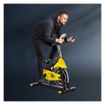 Hometrainer - Zaza Home Fitness - Verstelbaar en stil - LCD-display - Zwart