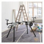 Zaagframe – PowerTools - Verstelbaar – Staal - Zwart/Zilver