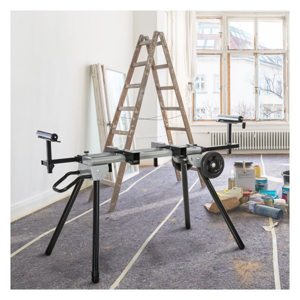 Zaagframe – PowerTools - Verstelbaar – Staal - Zwart/Zilver