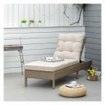 Zonneligstoel - RelaxSun - Verstelbaar - Comfortabel - Grijs