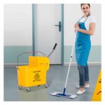 Reinigingskar - Veegemmer - 20 liter - Geel