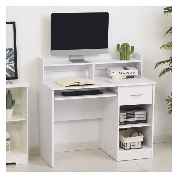 Bureau - Zaza Home - Gaming - Wit