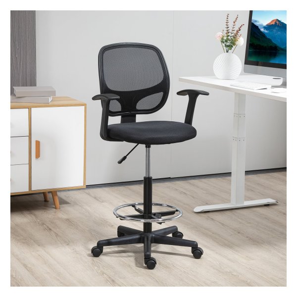 Bureaustoel - Ergofit - Ergonomisch - Verstelbaar - Zwart