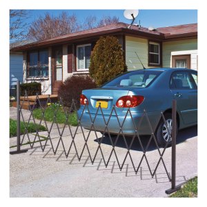 Hekwerk – Barrièresafe - Uittrekbaar – Aluminium - Bruin