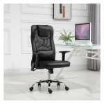Massagefunctie – Ergonomisch - In hoogte verstelbaar - Zwart