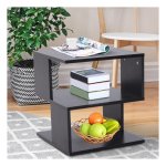 Bijzettafel - DesignX - Modern en veelzijdig - Zwart