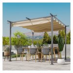 Paviljoen - Luxuriösa - Waterdicht en UV-bescherming - Antraciet