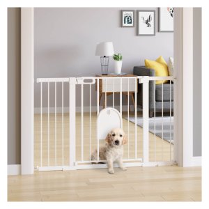 Hondenhekje - VeiligDier - Deurbeveiliging – Trapbescherming - Zwart