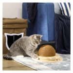 Krabplankjes - Interactief kattenspeelgoed - Krasbord & balspoor - Natuurlijke look