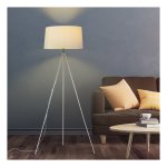 Vloerlamp - NordicDesign - In hoogte verstelbaar - 40W - Wit