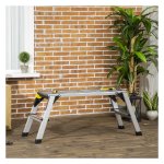 Werkbank – Inklapbaar – Anti-slip – Grijs