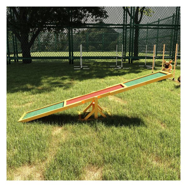 Agilitywip - Honden speelgoed - Voor actieve honden - Blauw