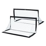Voetbaldoelen – QuickGoal - Inklapbaar en stevig - Zwart
