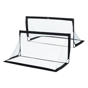 Voetbaldoelen – QuickGoal - Inklapbaar en stevig - Zwart