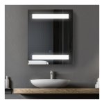 Badkamerkast - Lumina - LED-verlichting - Soft-close - wit