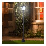 Solarlantaarn - LED verlichting - Waterbestendig - Zwart