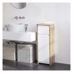 Badkamerkast - PrimaDesign - Dubbele kast - Ruimtebesparend - Wit
