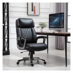 Massagestoel - Medisana - 6-punts massagefunctie – Synthetisch leer - Zwart