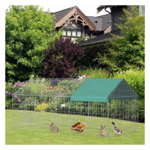 Caviakooi - Speelruimte en deksel - Staal - Grijs