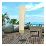 Parasolhoes - Solenco - Met rits - Waterdicht - Beige