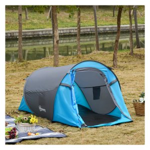 Tent - Adventure Gear - Polyester - Blauw