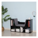 Boekenkast - Zaza Home - Zitbank - Opbergkisten - Grijs