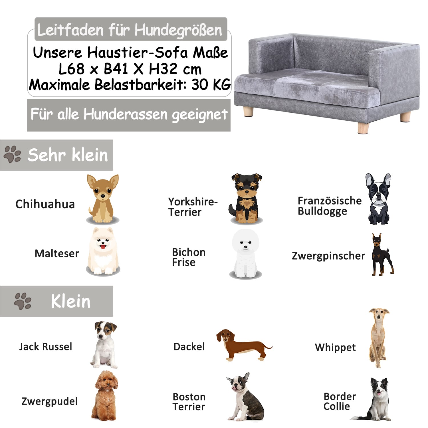 Trixie Mand Liano Grijs 80 X 60 Cm | Bedden en slaapkamermeubels Trixie Mand Liano Grijs 80 X 60 Cm | Bedden en slaapkamermeubels