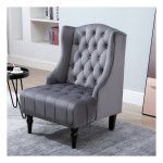 Fauteuil - Comfortabel – Verhoogde benen - Grijs