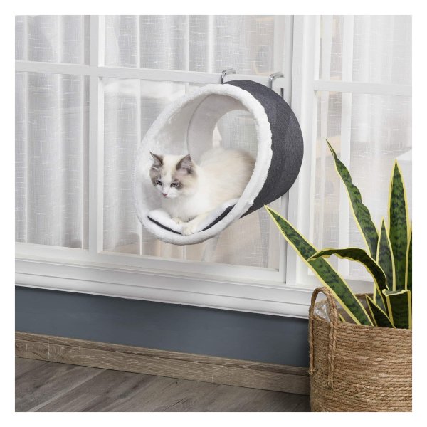 Kattenhanggrot - Zaza Home - Verstelbaar en comfortabel - Grijs