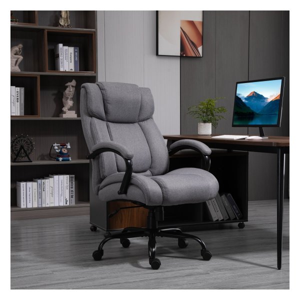 Gamingstoel - ComfortTech - Schommelfunctie - Ergonomisch - Zwart