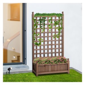 Bloemenkast - Klimrek - Stevig hout