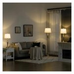 Lampenset - LuxLight - Sfeervol - Modern - Zilver/wit