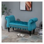 Bankstel - Luxe Living - Gestoffeerd - Blauw