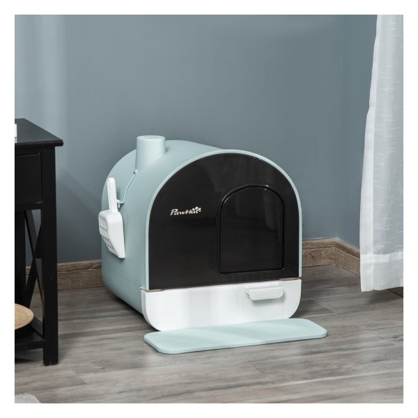 Kattenbak - Zaza Home - Met deksel - Groen