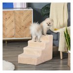Huisdiertrap - ComfortPlus - Zacht en Stevig - Beige