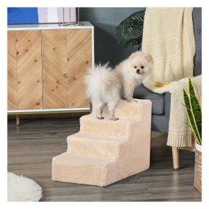 Huisdiertrap - ComfortPlus - Zacht en Stevig - Beige