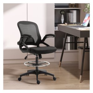 Ergonomische Bureaustoel - Comfortabel en Verstelbaar - Zwart