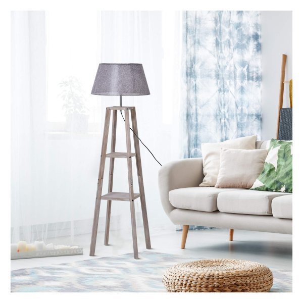 Lampplank - NordicLicht - Scandinavisch design - Natuurlijk grijs