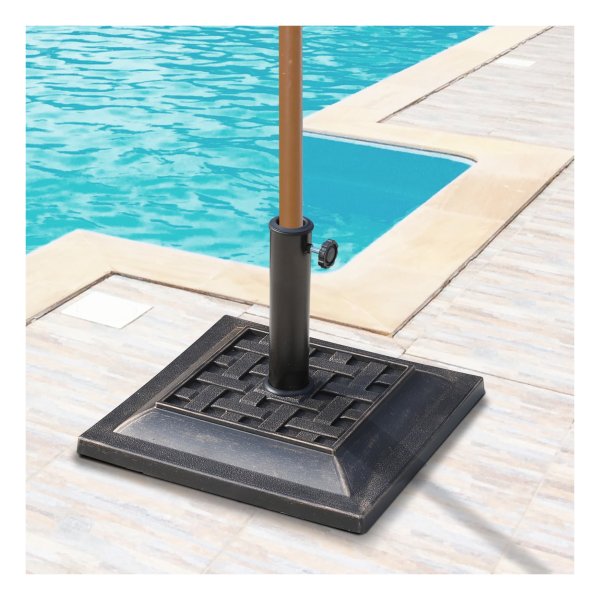 Parasolvoet - LuxeComfort - Stevig en bronzen kleur